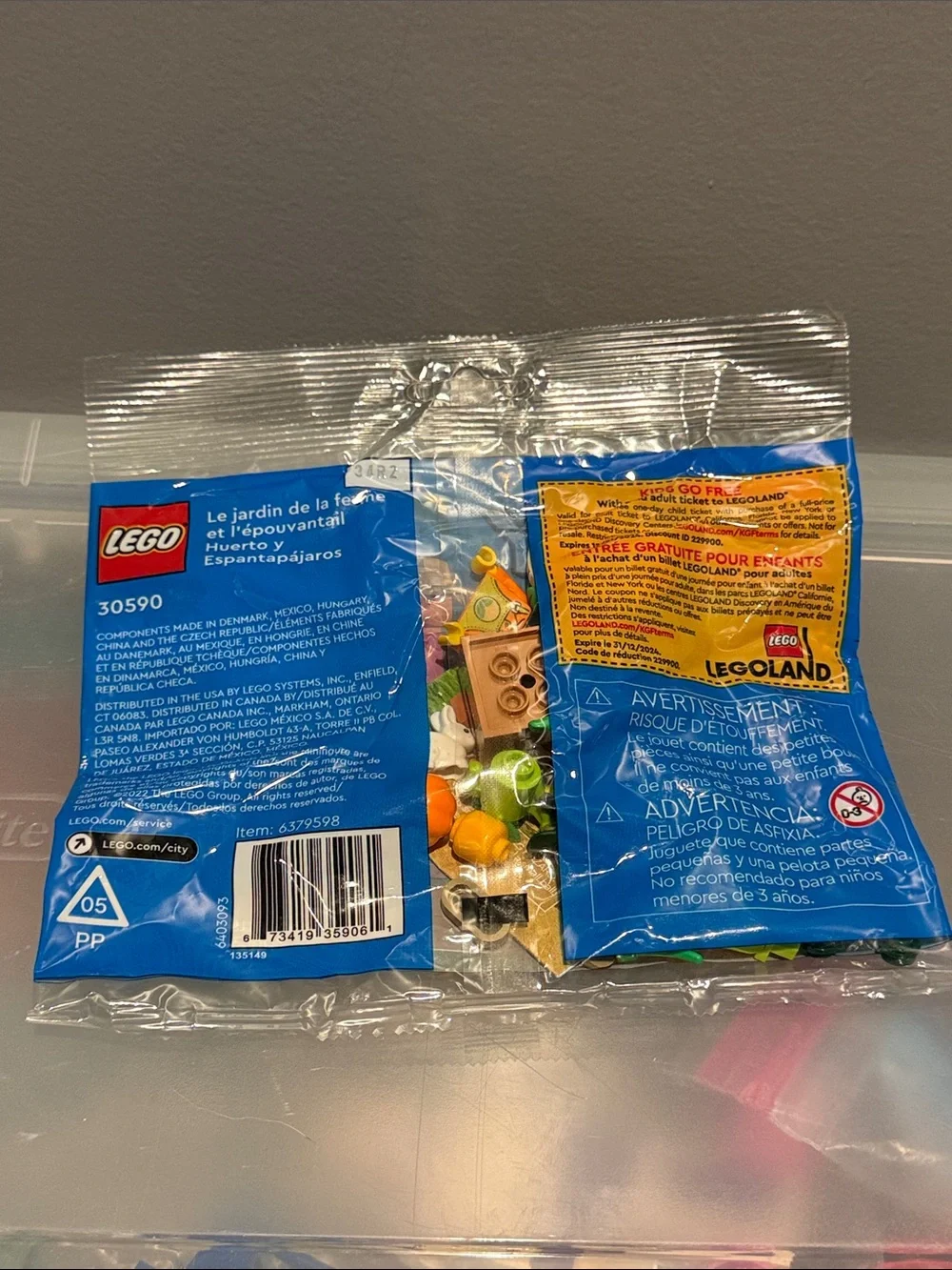 LEGO City Farm Garden & Scarecrow - 30590